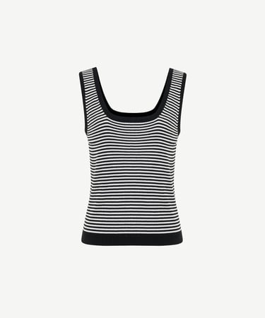  YARGICI Askılı Cropped Boy Triko Bluz