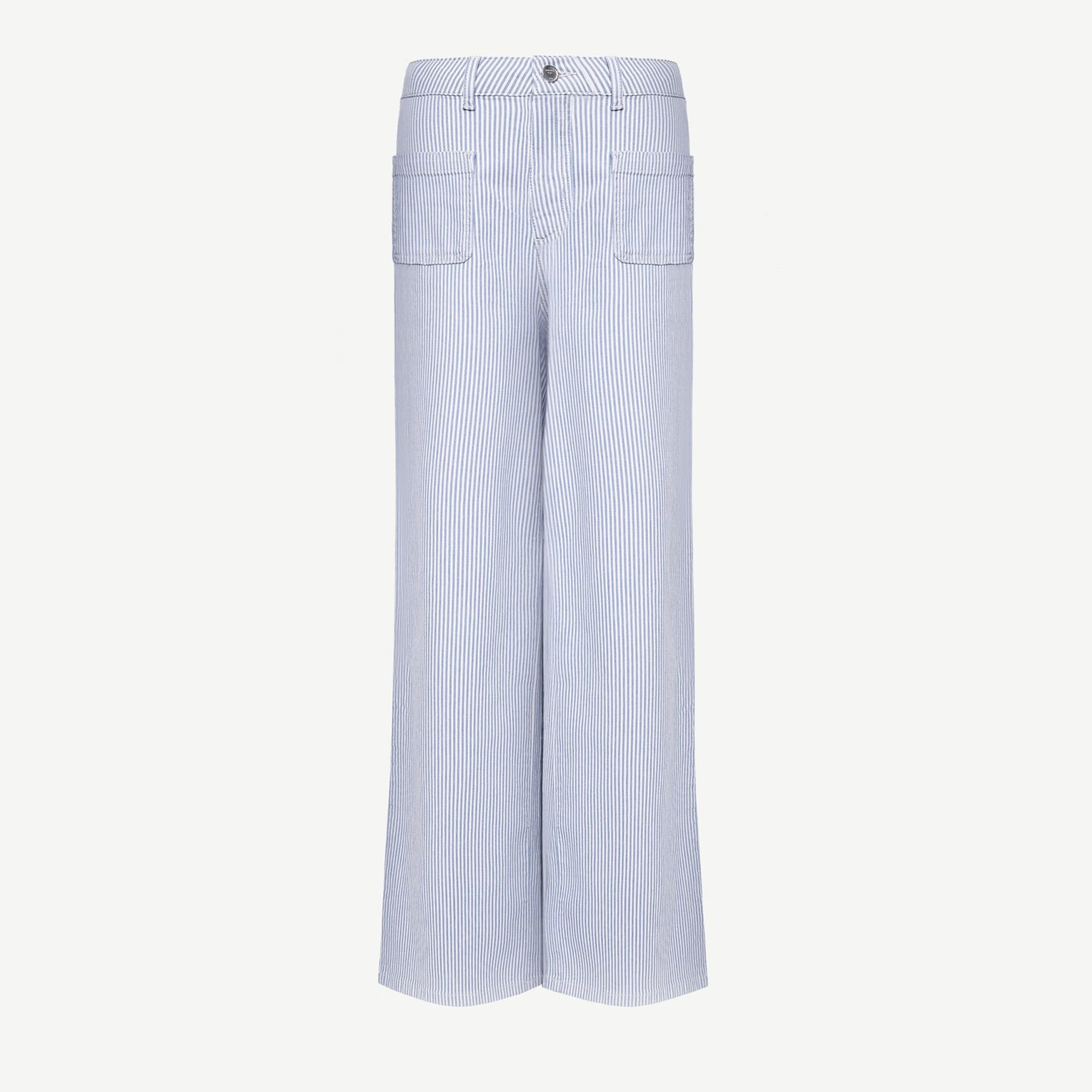 YARGICI Cepli Normal Bel Düz Fit Denim Pantolon