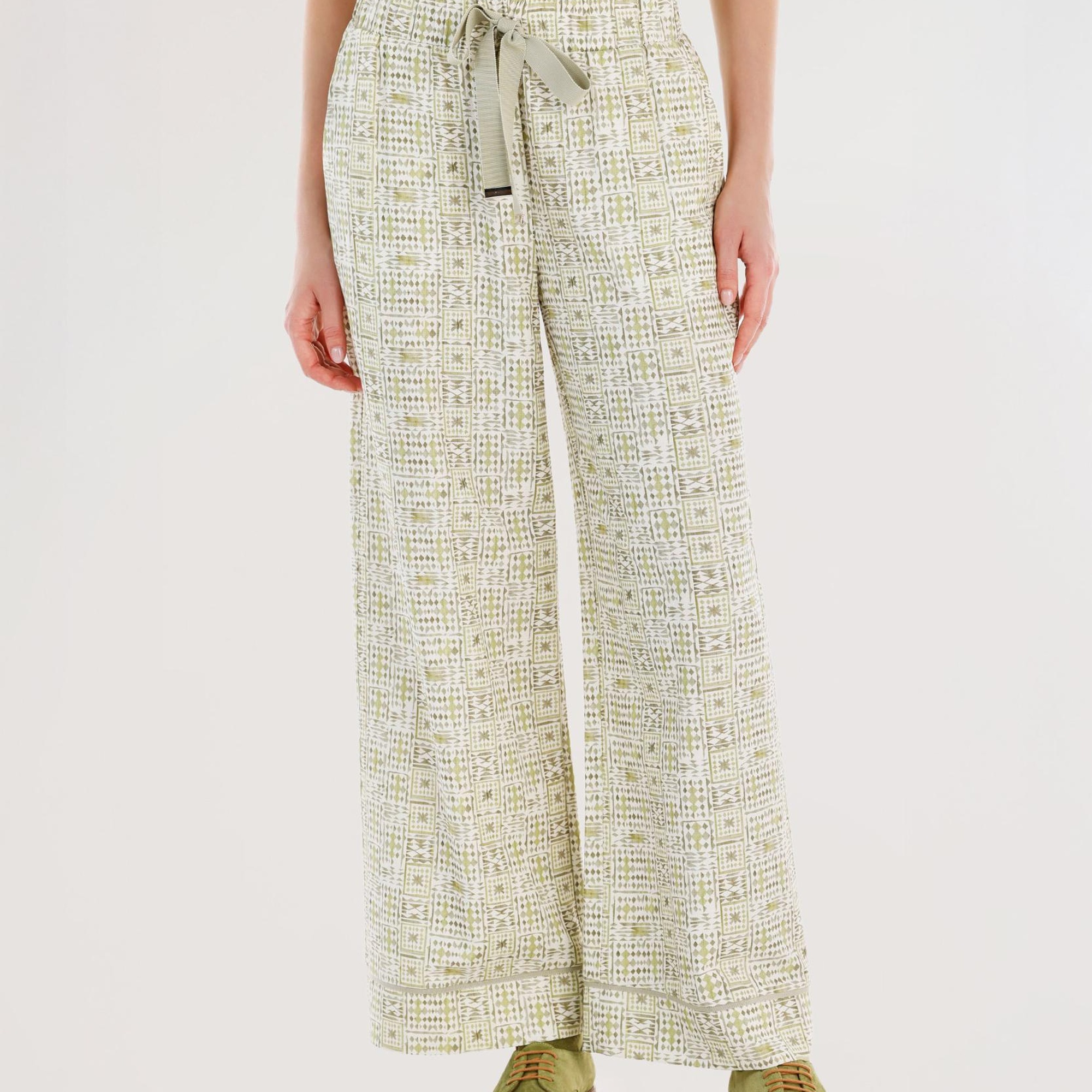 YARGICI Bağlama Detaylı Pantolon