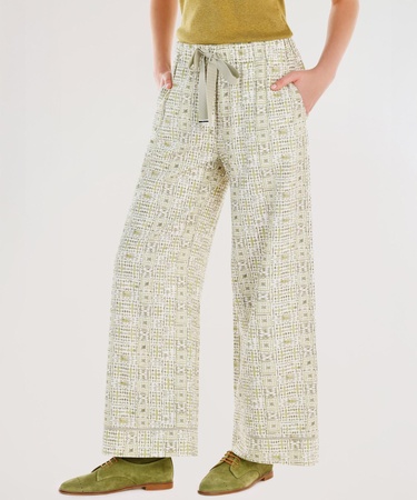  YARGICI Bağlama Detaylı Pantolon