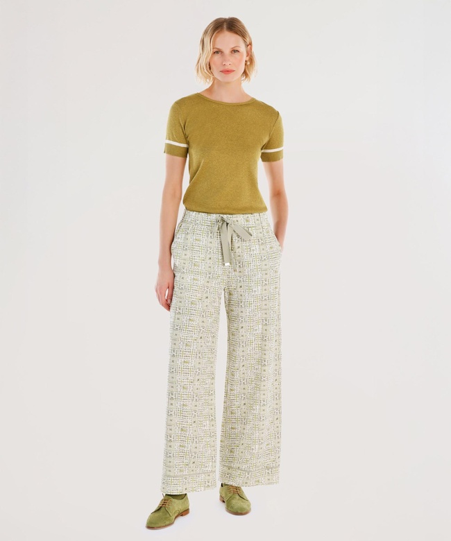  YARGICI Bağlama Detaylı Pantolon