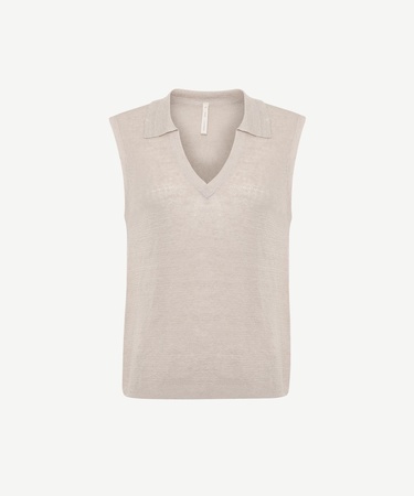  YARGICI Polo Yaka Kısa Kollu Kazak