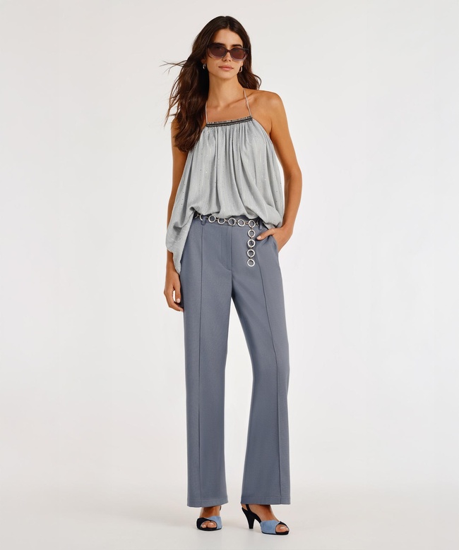  YARGICI Kemer Detaylı Pantolon