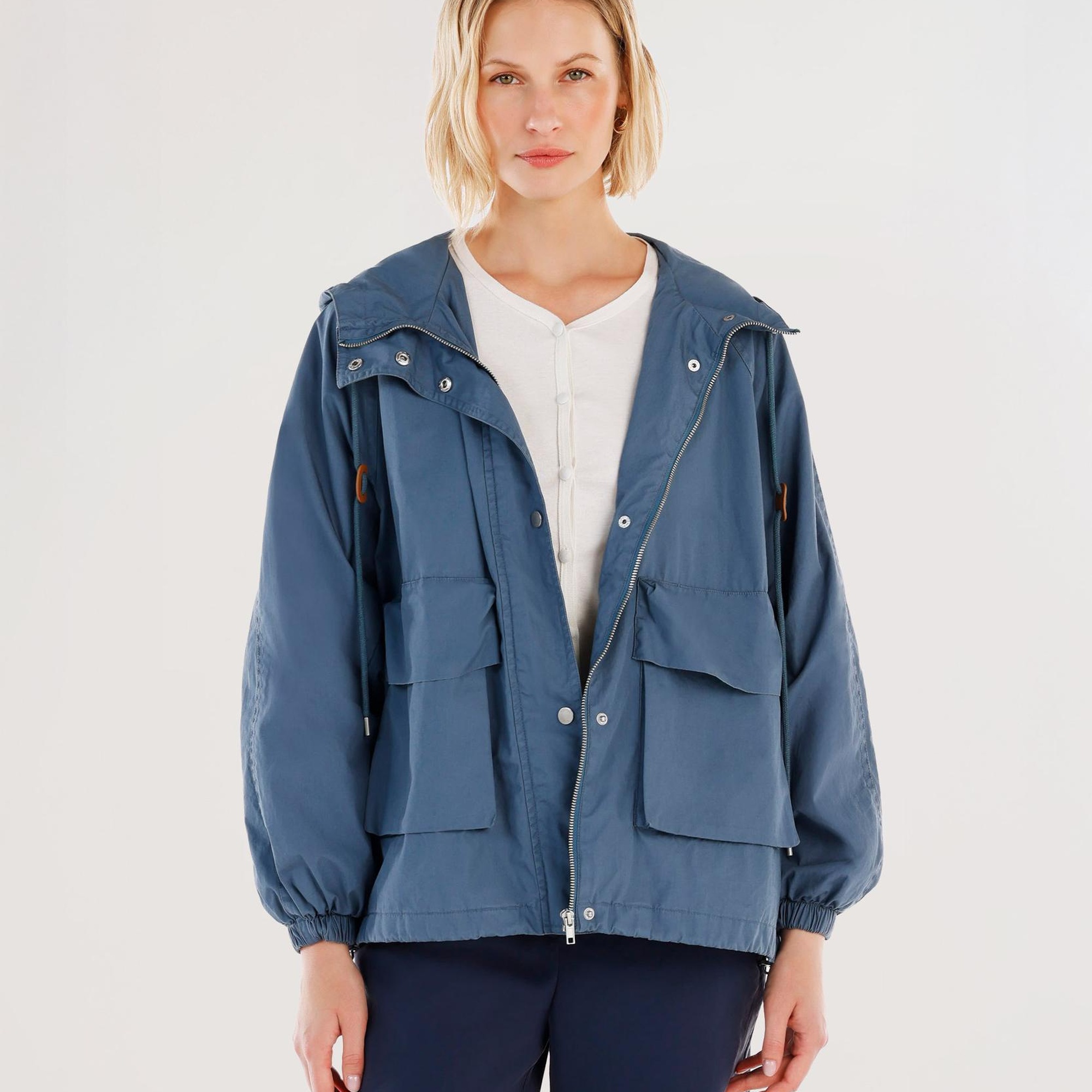 YARGICI Cep Detaylı Yağmurluk