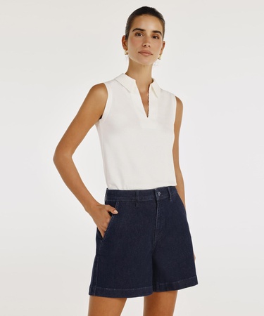  YARGICI Polo Yaka Kolsuz Triko