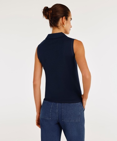  YARGICI Polo Yaka Kolsuz Triko