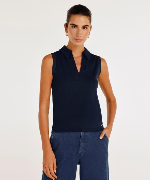  YARGICI Polo Yaka Kolsuz Triko