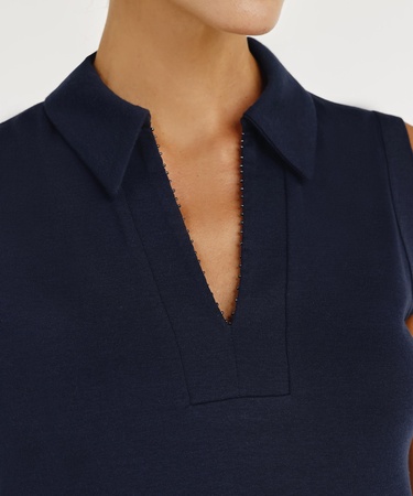  YARGICI Polo Yaka Kolsuz Triko