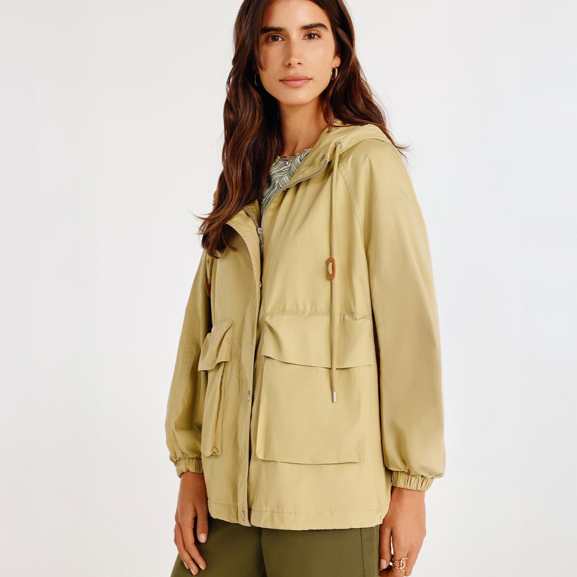 YARGICI Cep Detaylı Yağmurluk