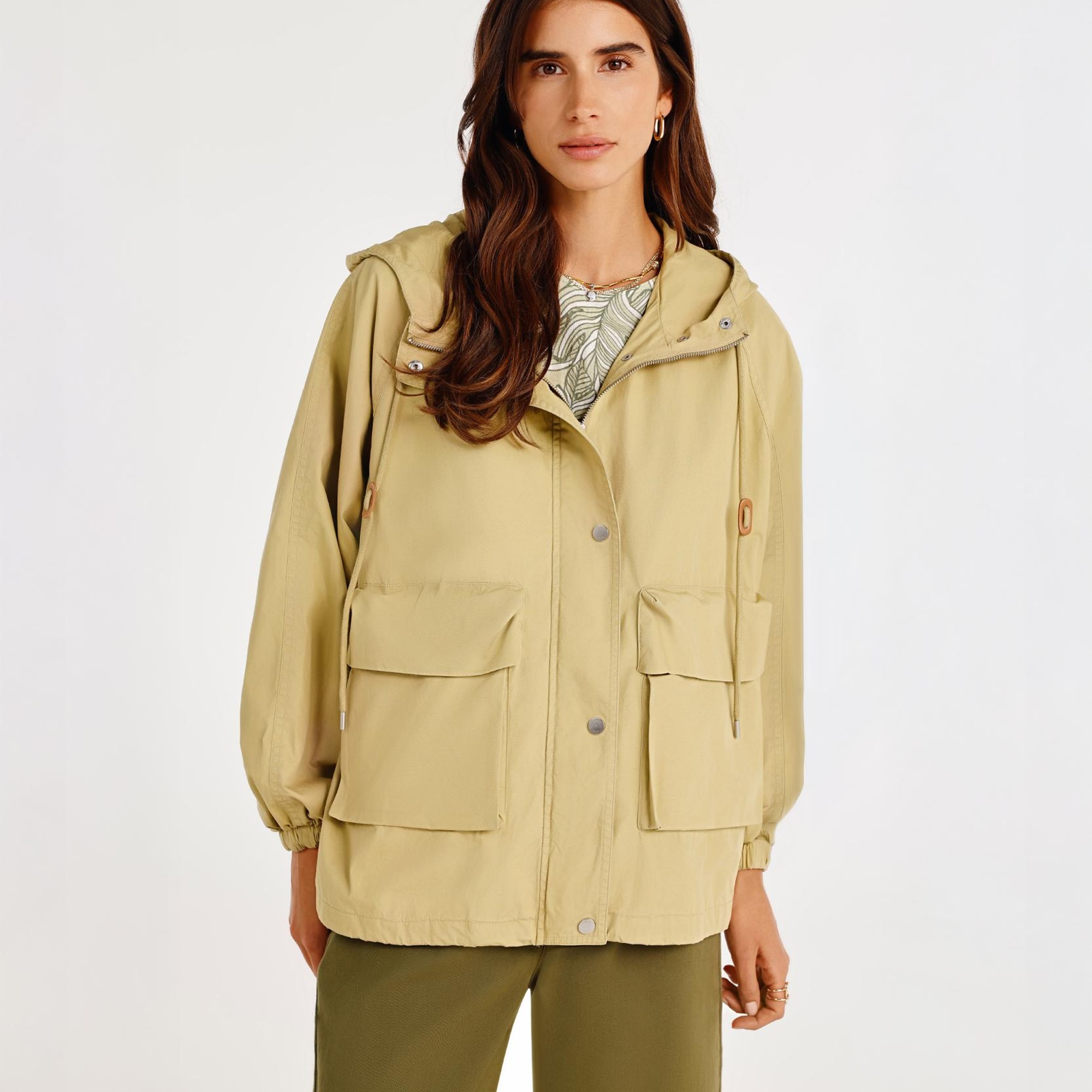 YARGICI Cep Detaylı Yağmurluk