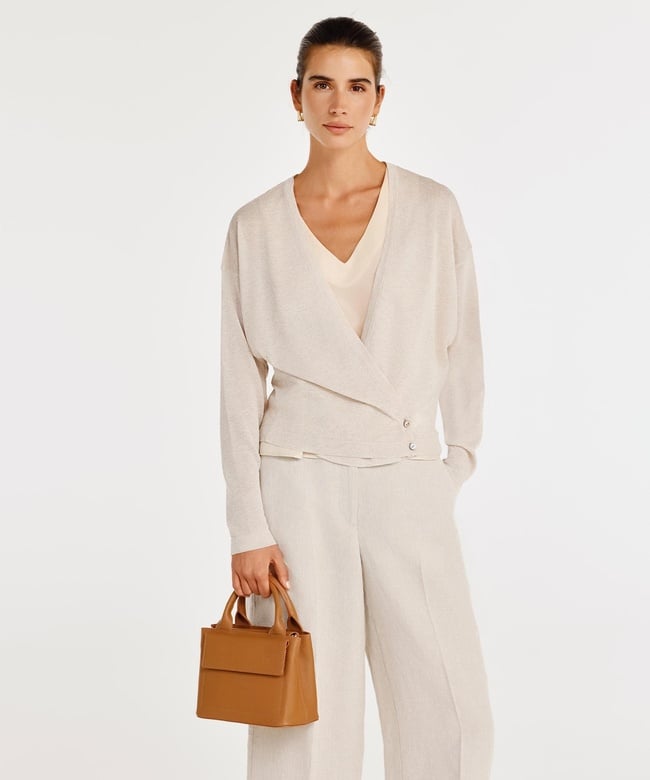  Derin V Yaka Rahat Kalıp Hırka