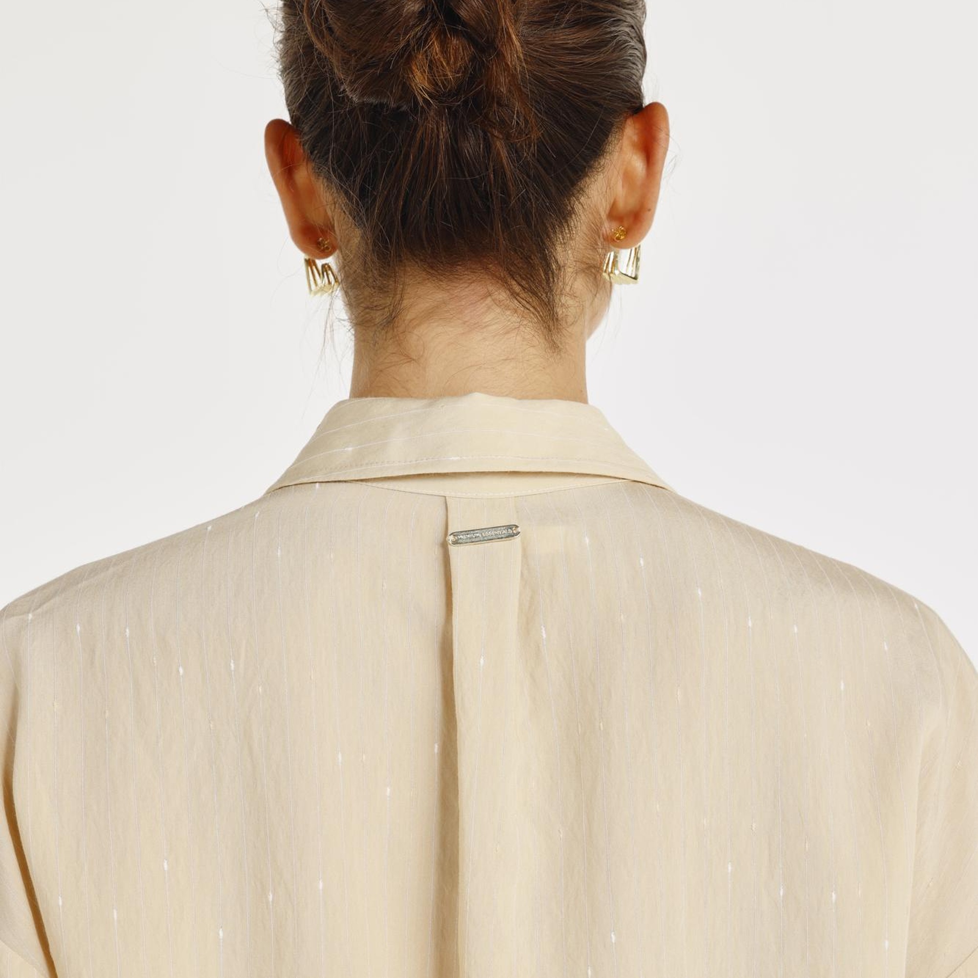 YARGICI Rahat Kalıplı Çan Kollu Gömlek