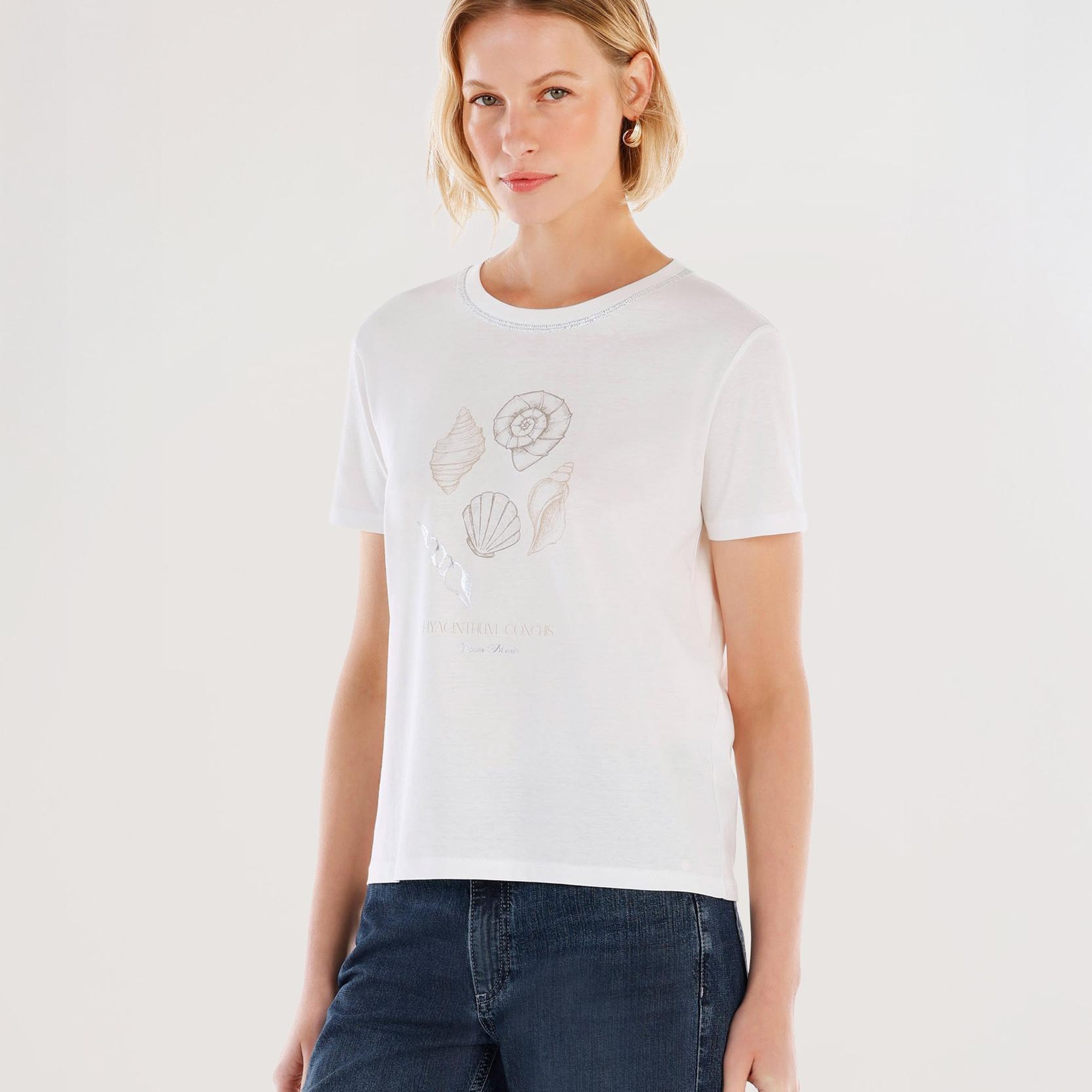 YARGICI Dikiş Detaylı Kısa Kollu T-shirt