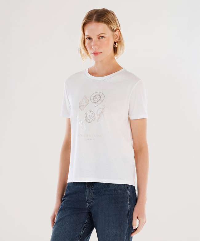  YARGICI Dikiş Detaylı Kısa Kollu T-shirt