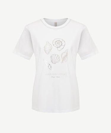  YARGICI Dikiş Detaylı Kısa Kollu T-shirt