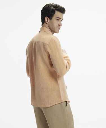  YARGICI Regular Fit  Uzun Kollu Yaka Düğmeli Spor Gömlek