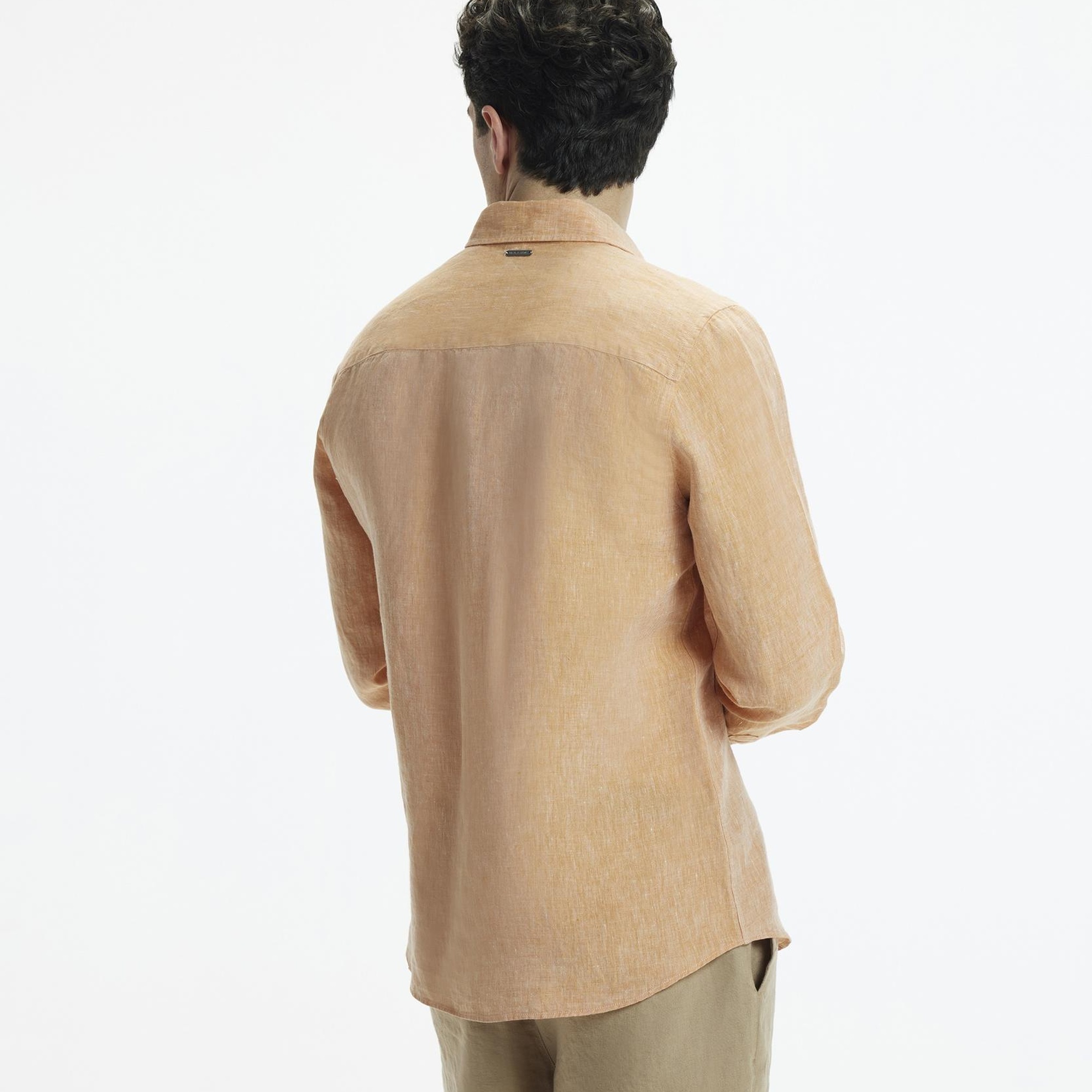 YARGICI Regular Fit  Uzun Kollu Yaka Düğmeli Spor Gömlek