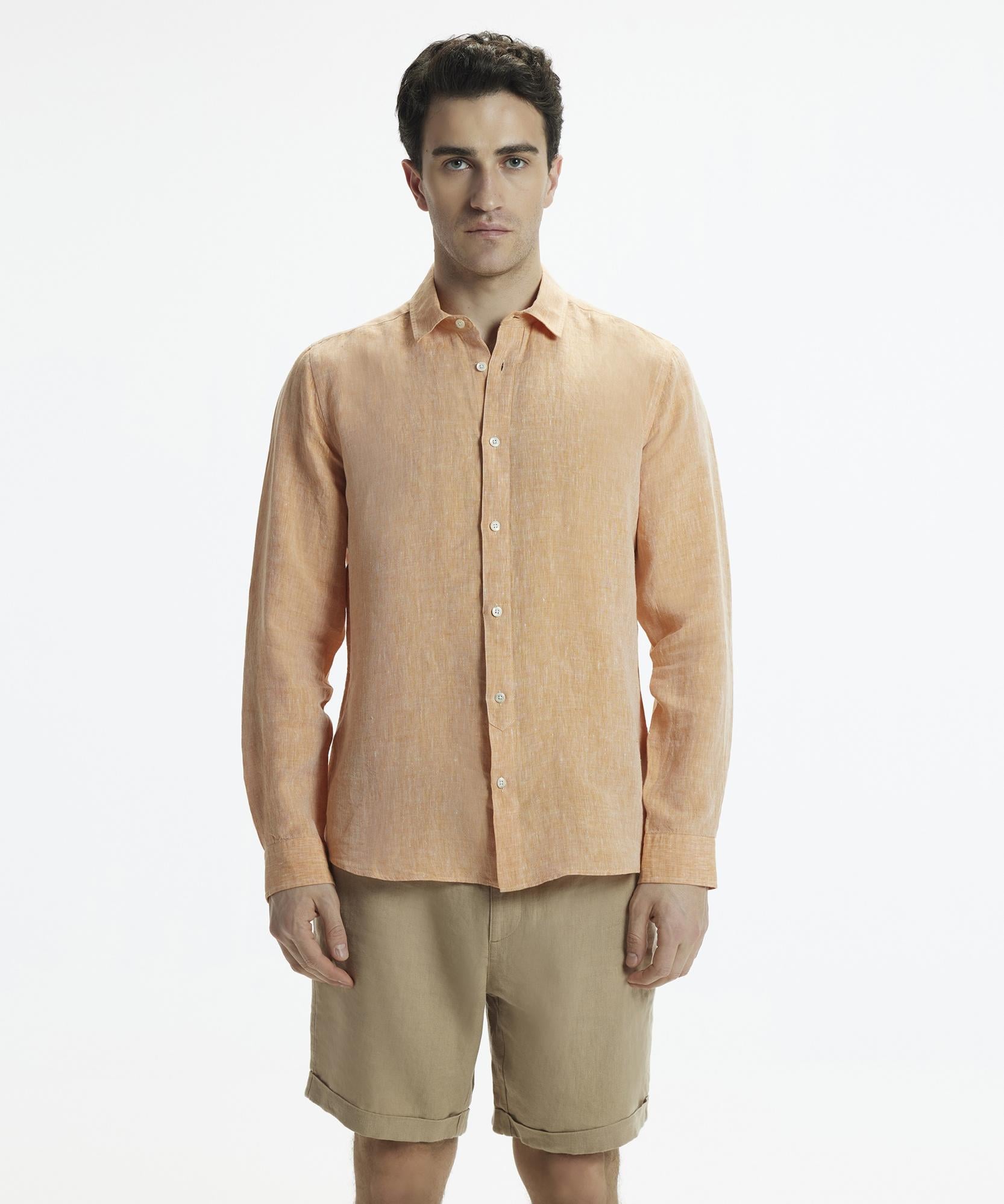  YARGICI Regular Fit  Uzun Kollu Yaka Düğmeli Spor Gömlek