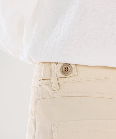  YARGICI Kemer Detaylı Yüksek Bel Geniş Paça Pantolon