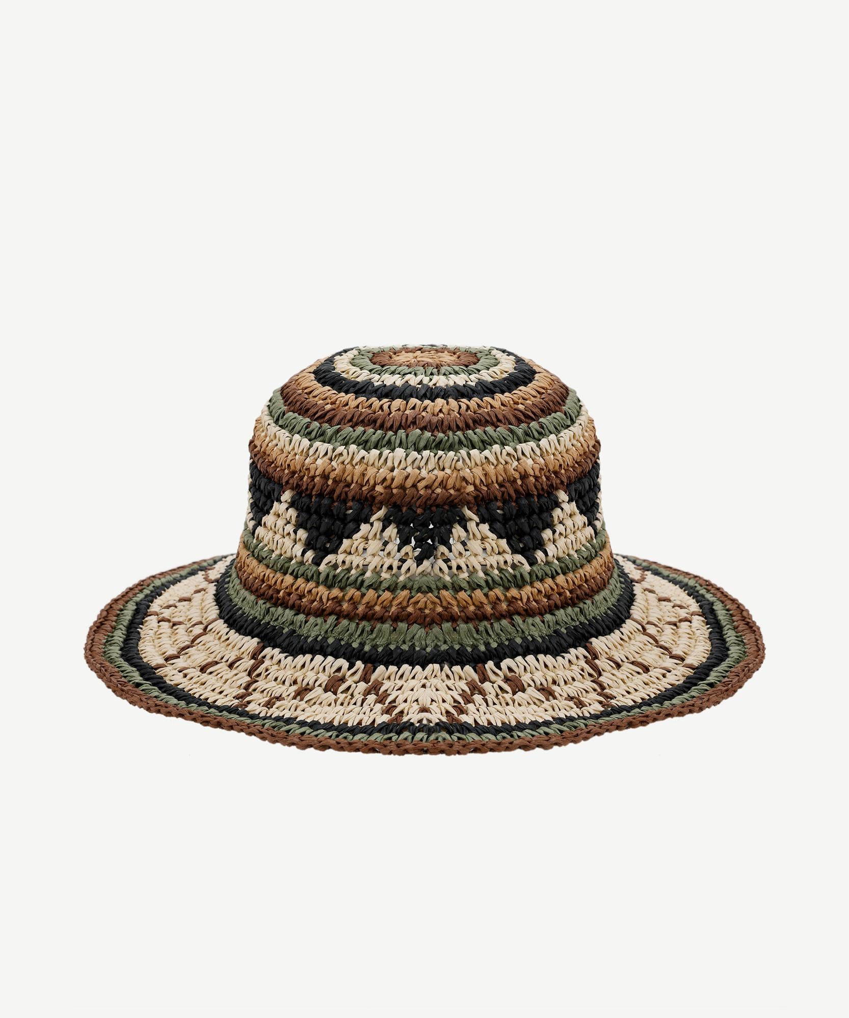  YARGICI Etnik Desenli Kaplin Şapka