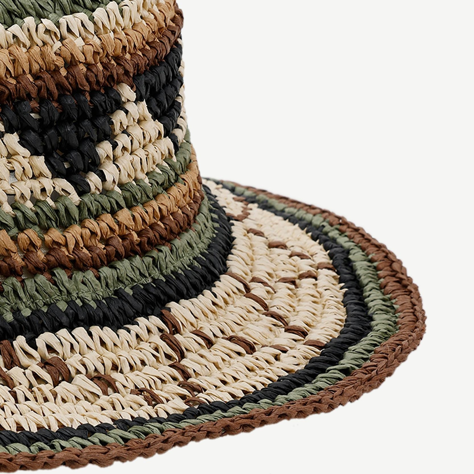 YARGICI Etnik Desenli Kaplin Şapka