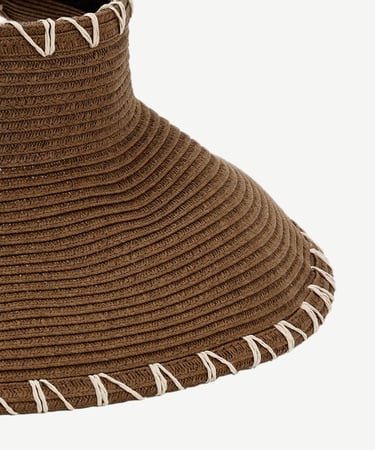  YARGICI Kenar Detaylı Katlanabilir Vizör Şapka