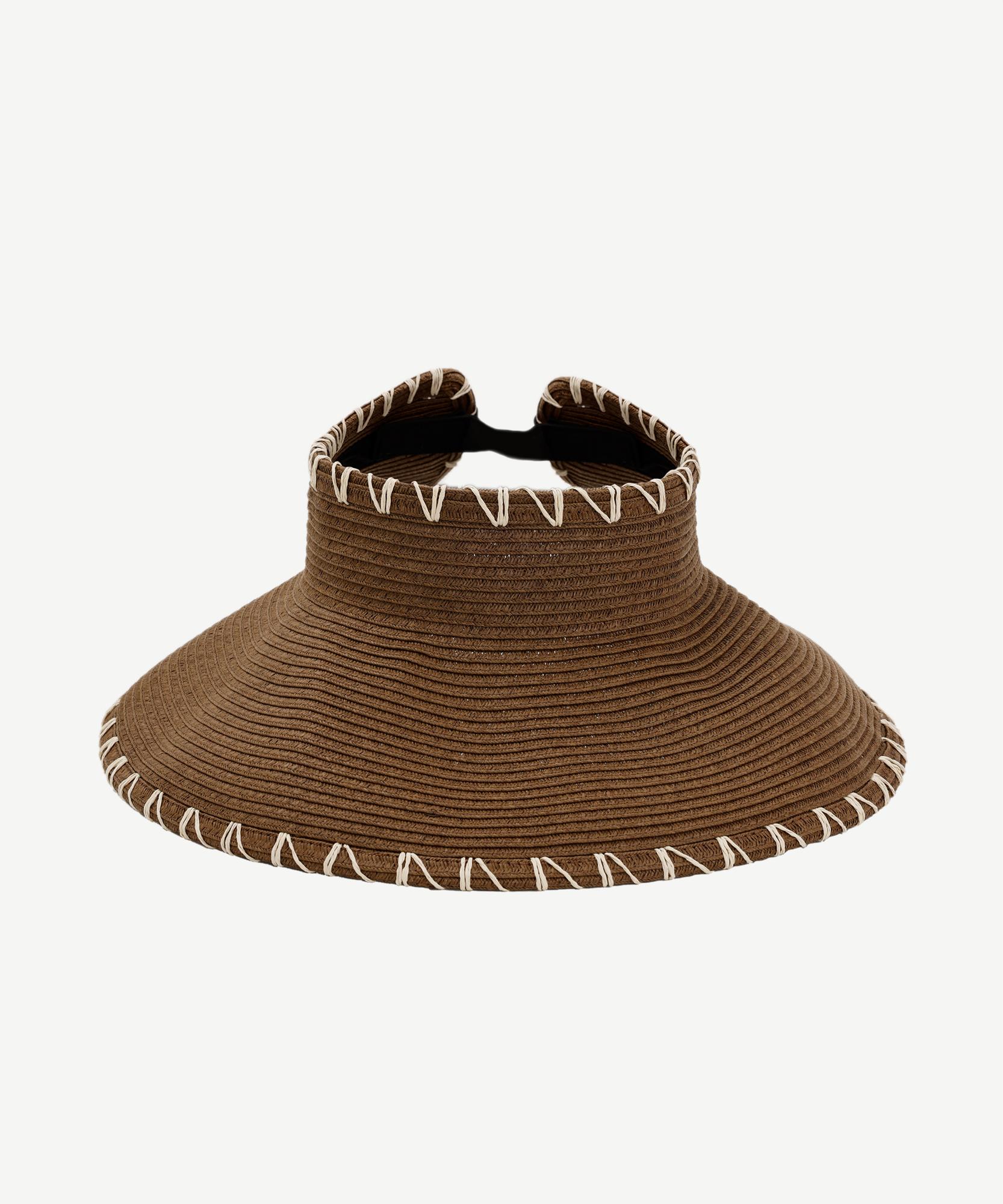  YARGICI Kenar Detaylı Katlanabilir Vizör Şapka