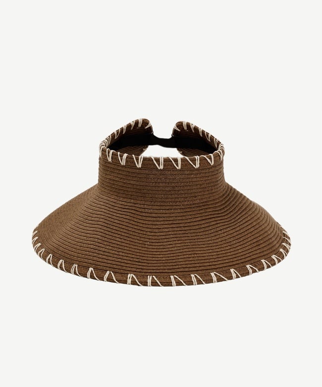  YARGICI Kenar Detaylı Katlanabilir Vizör Şapka