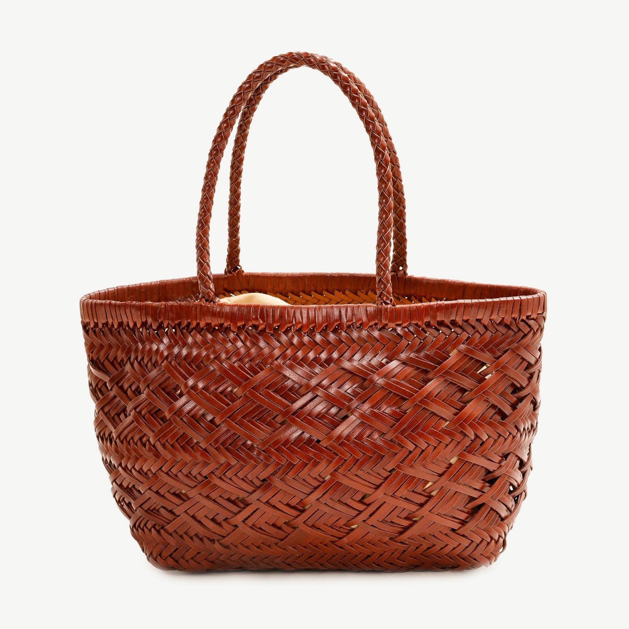 YARGICI Deri Örgü Detaylı Omuz Çantası