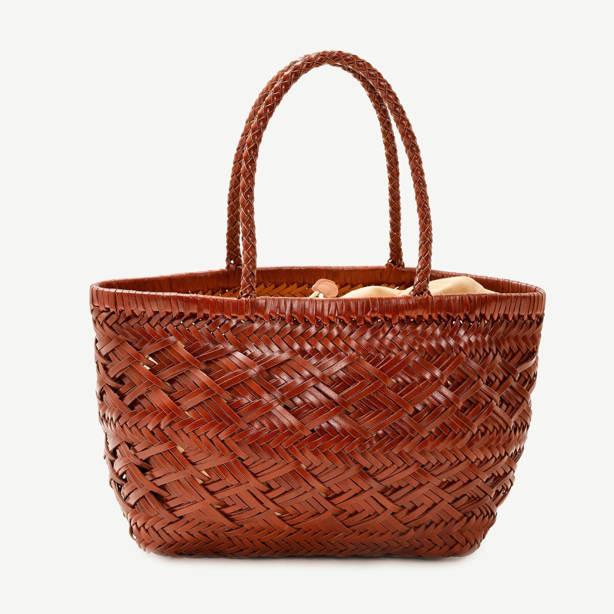 YARGICI Deri Örgü Detaylı Omuz Çantası