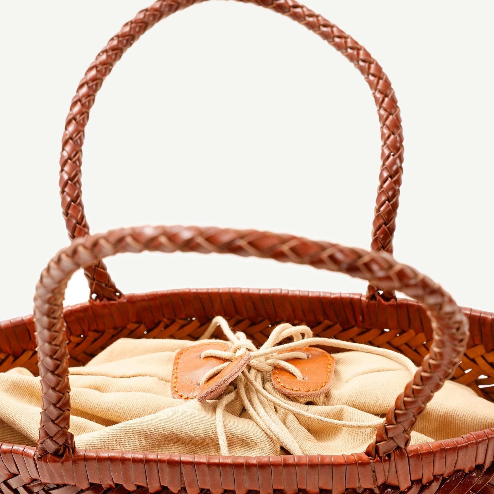 YARGICI Deri Örgü Detaylı Omuz Çantası