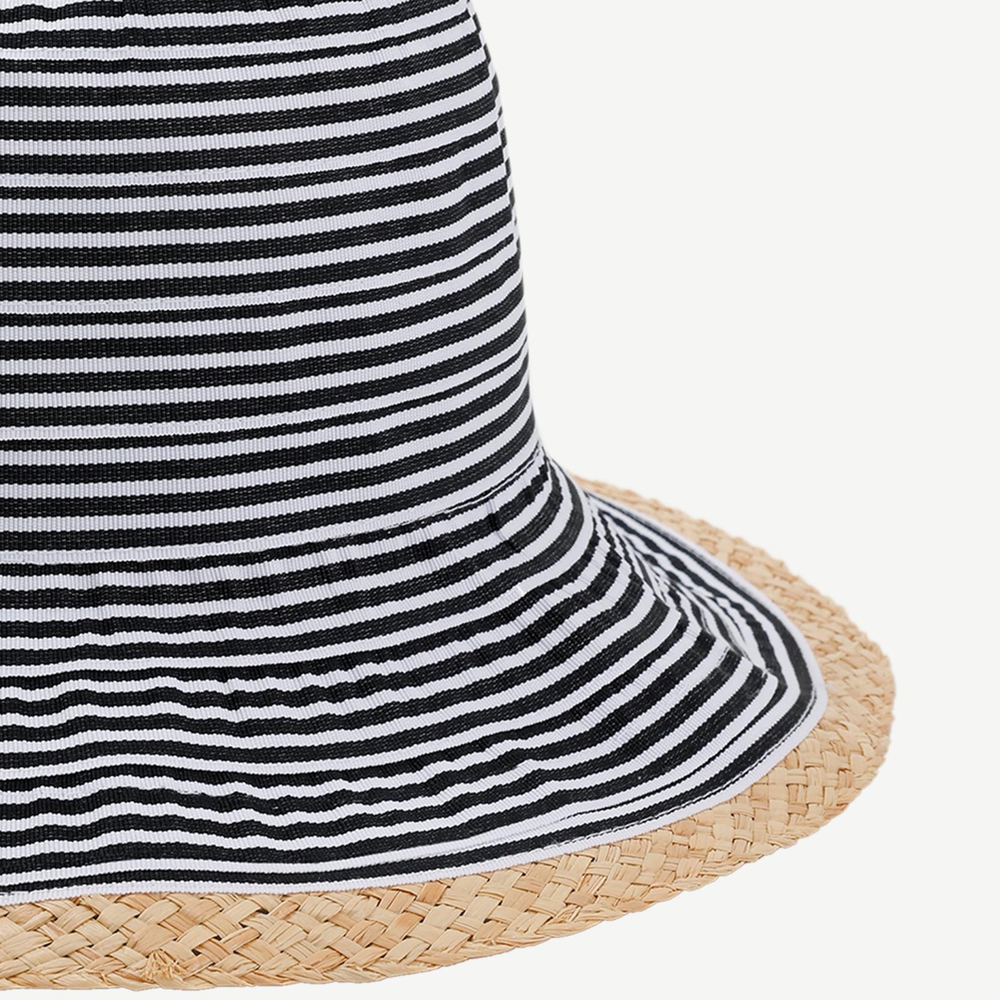 YARGICI Çizgi Detaylı Balıkçı Şapkası