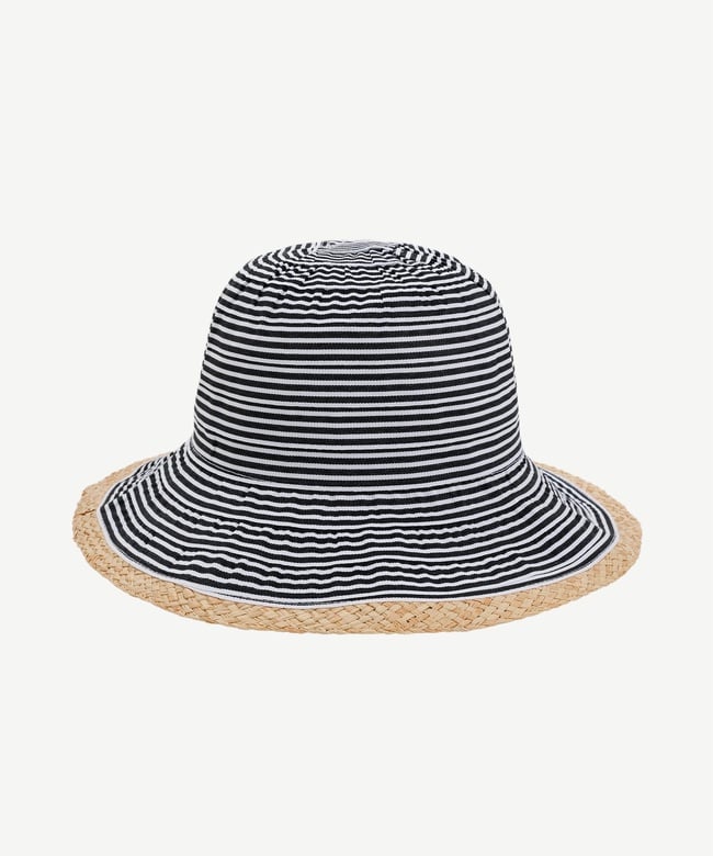  YARGICI Çizgi Detaylı Balıkçı Şapkası