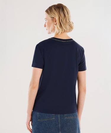  YARGICI Dikiş Detaylı Kısa Kollu T-shirt