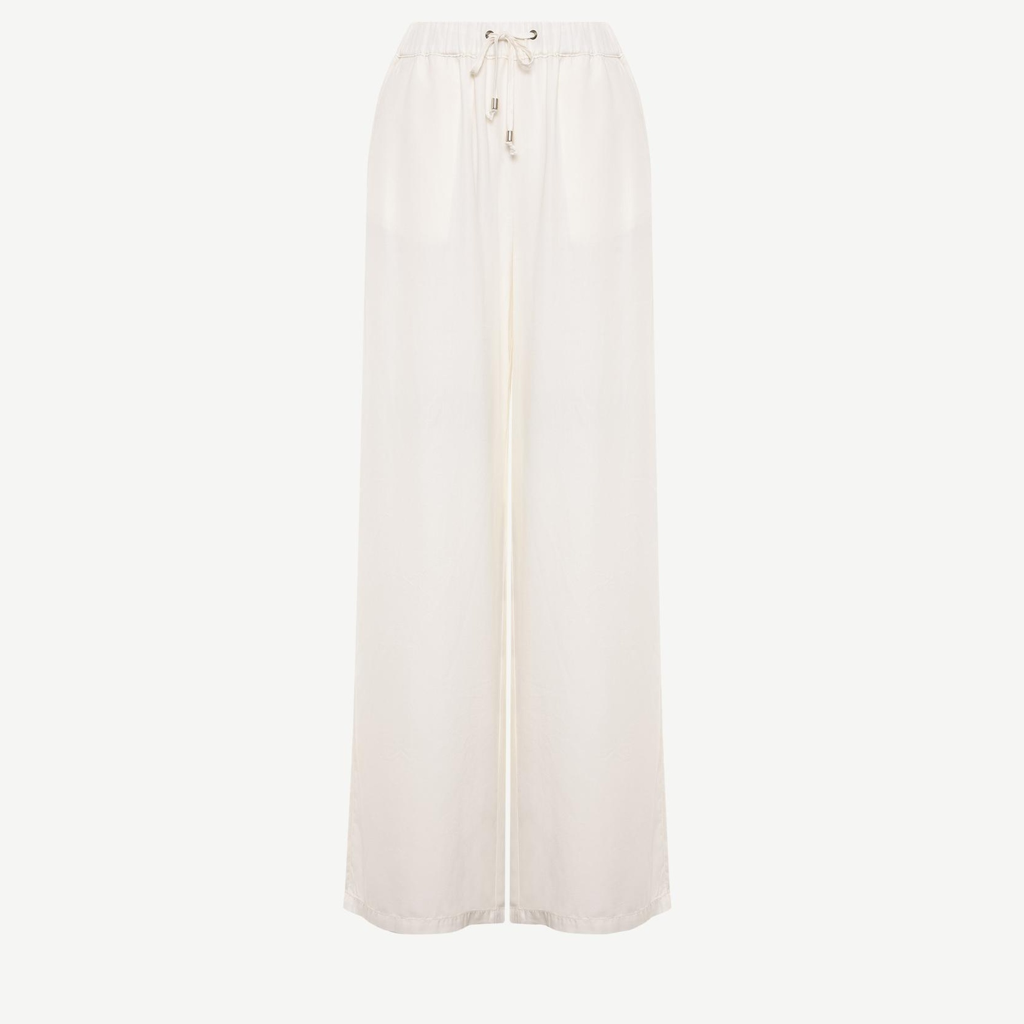 YARGICI Beli Lastikli Geniş Kesim Pantolon