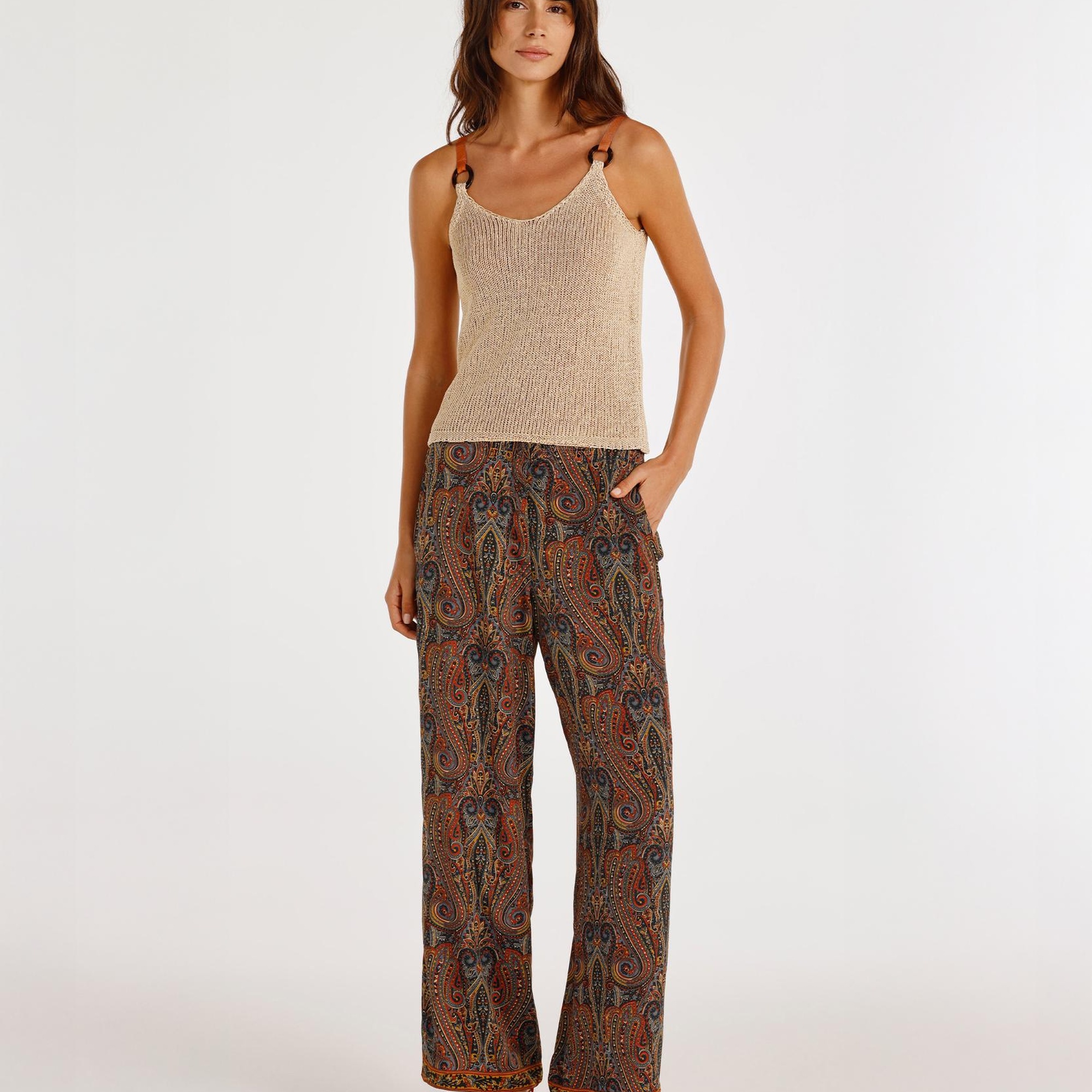 YARGICI Geniş Paça Pantolon