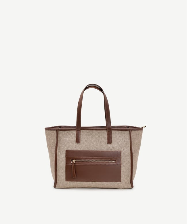  YARGICI Cep Detaylı Canvas Omuz Çantası