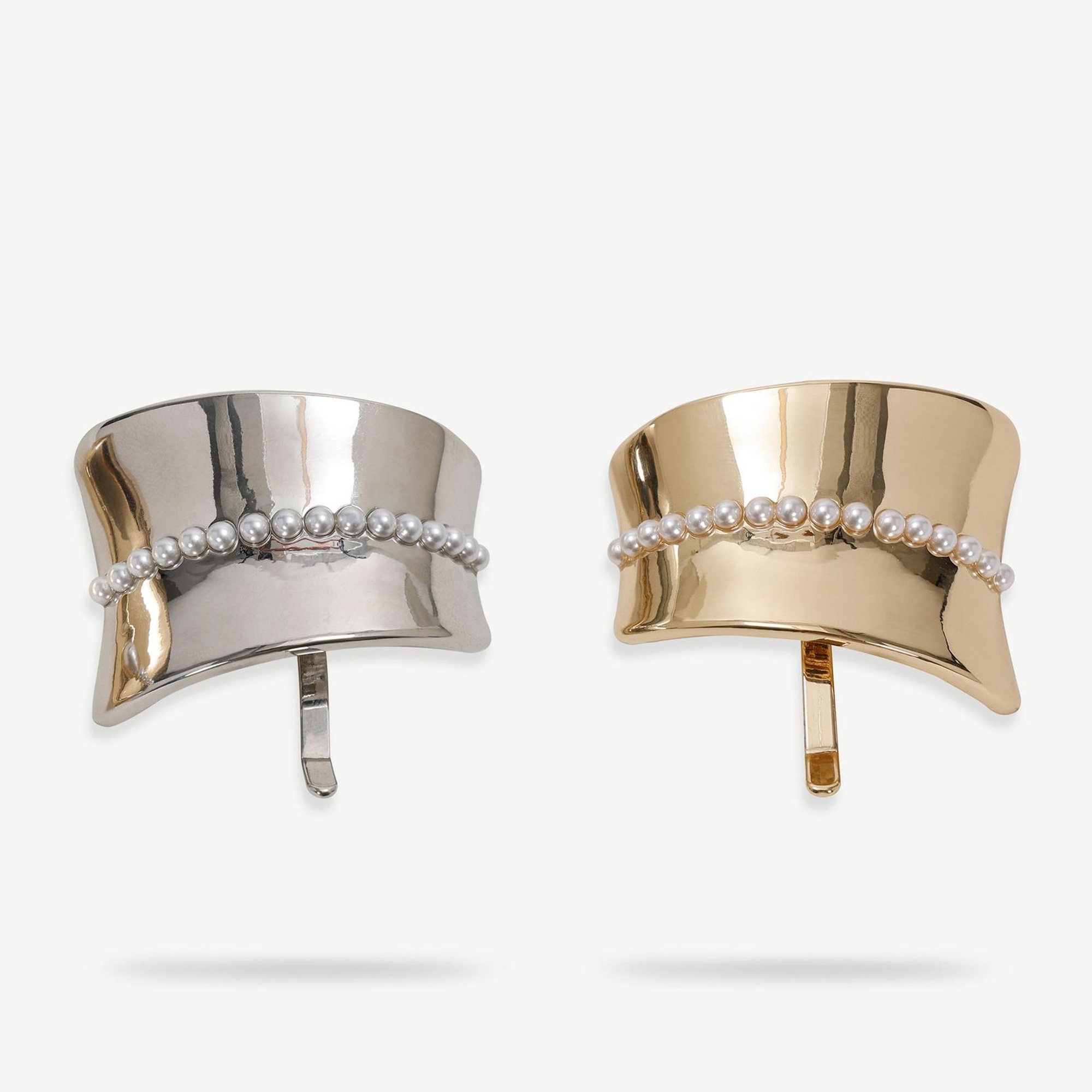 YARGICI Akrilik İnci Detaylı 2' Li Toka Seti