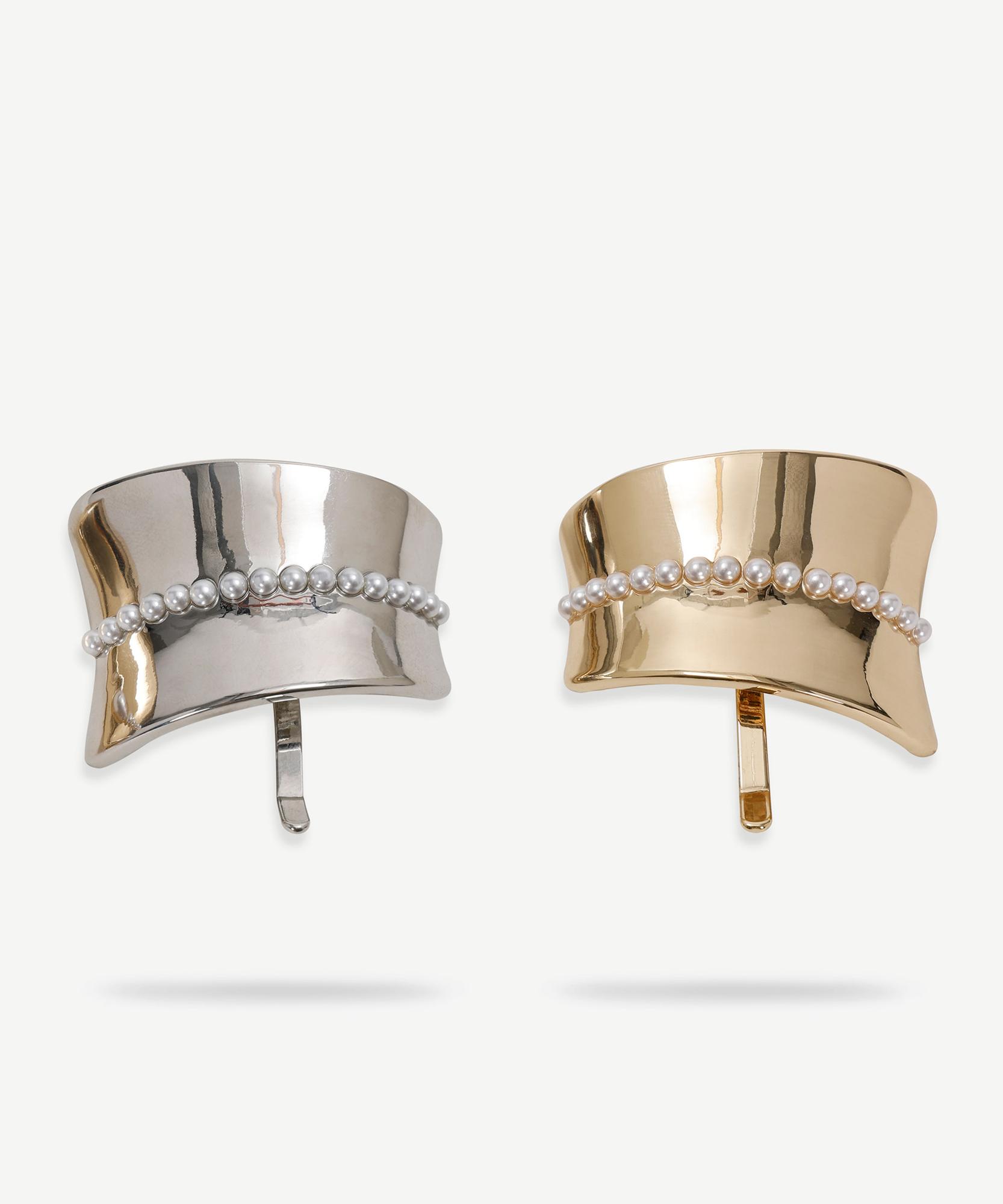  YARGICI Akrilik İnci Detaylı 2' Li Toka Seti