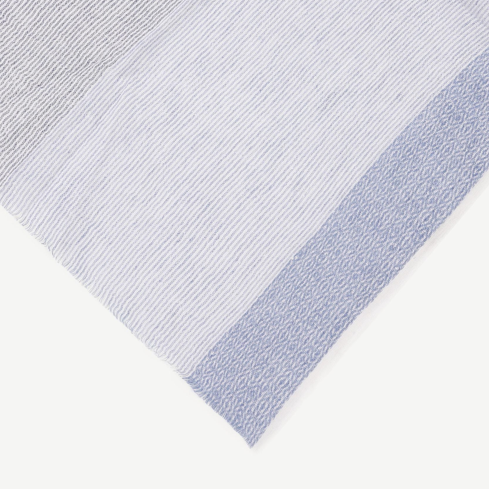 YARGICI Çizgili Keten Şal