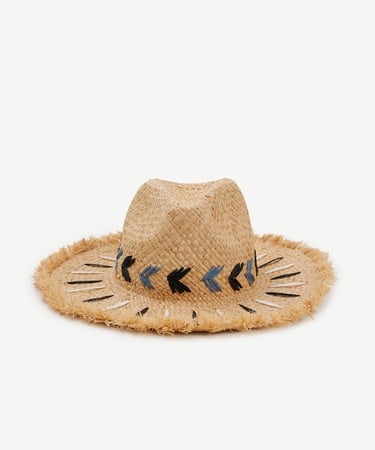  YARGICI Rafya El Yapıımı Kaplin Şapka