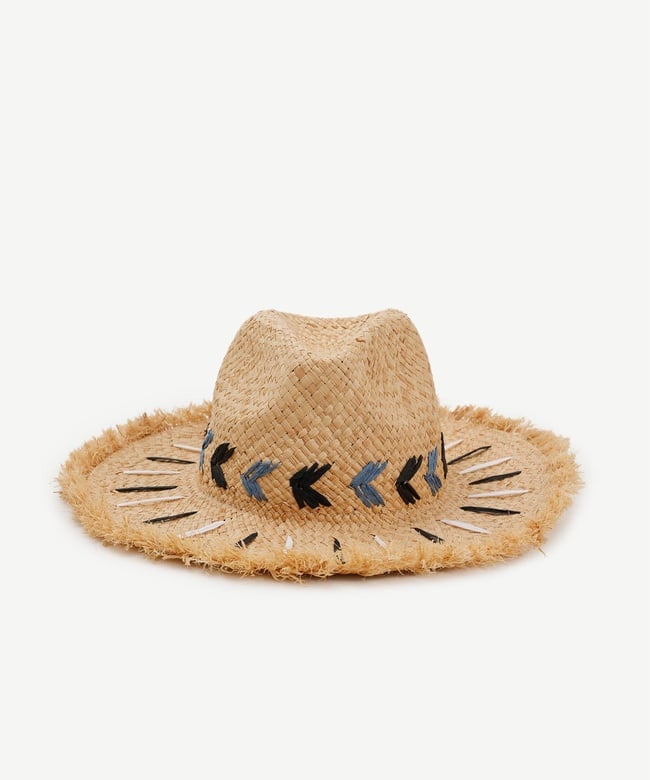  YARGICI Rafya El Yapıımı Kaplin Şapka