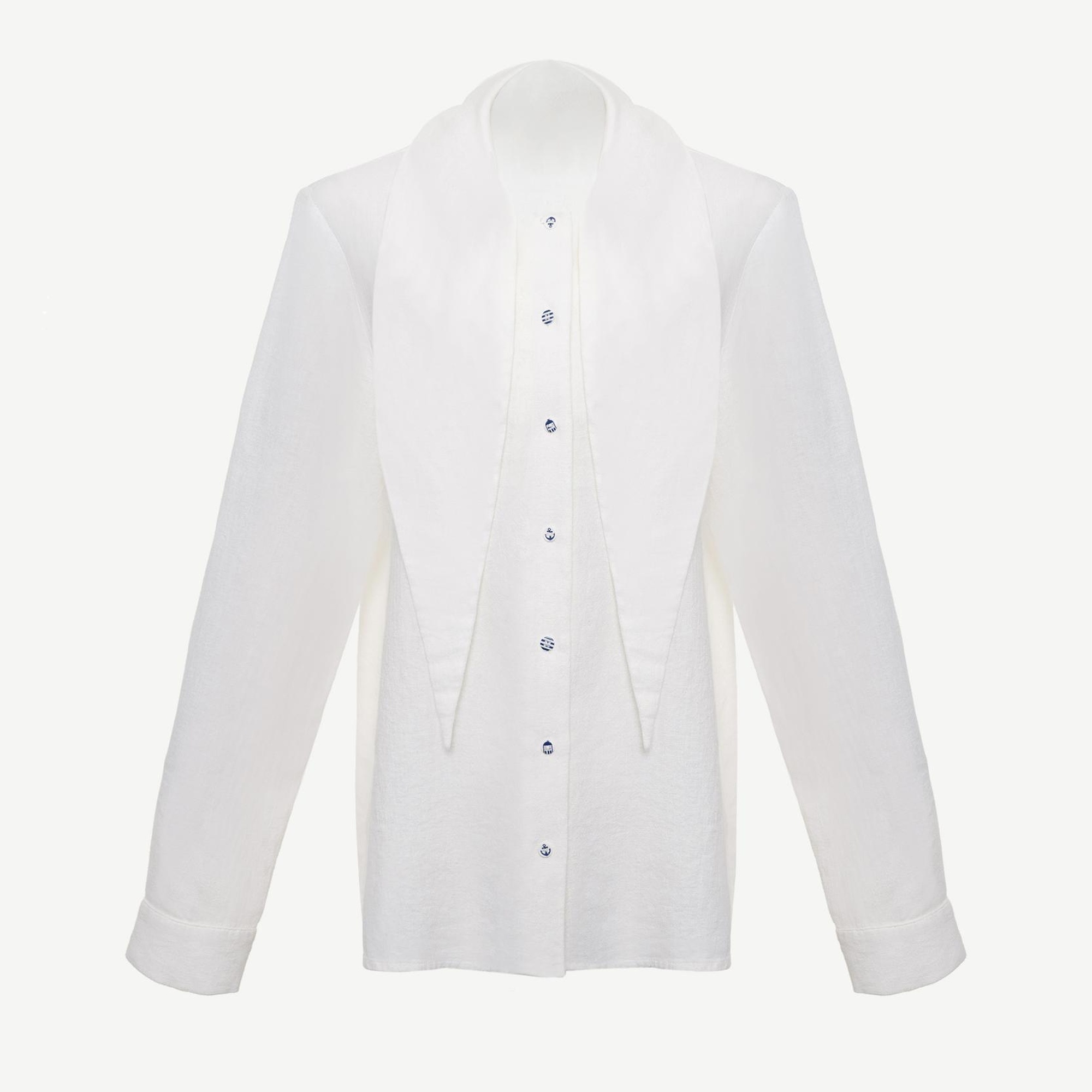 YARGICI Yaka Detaylı Gömlek