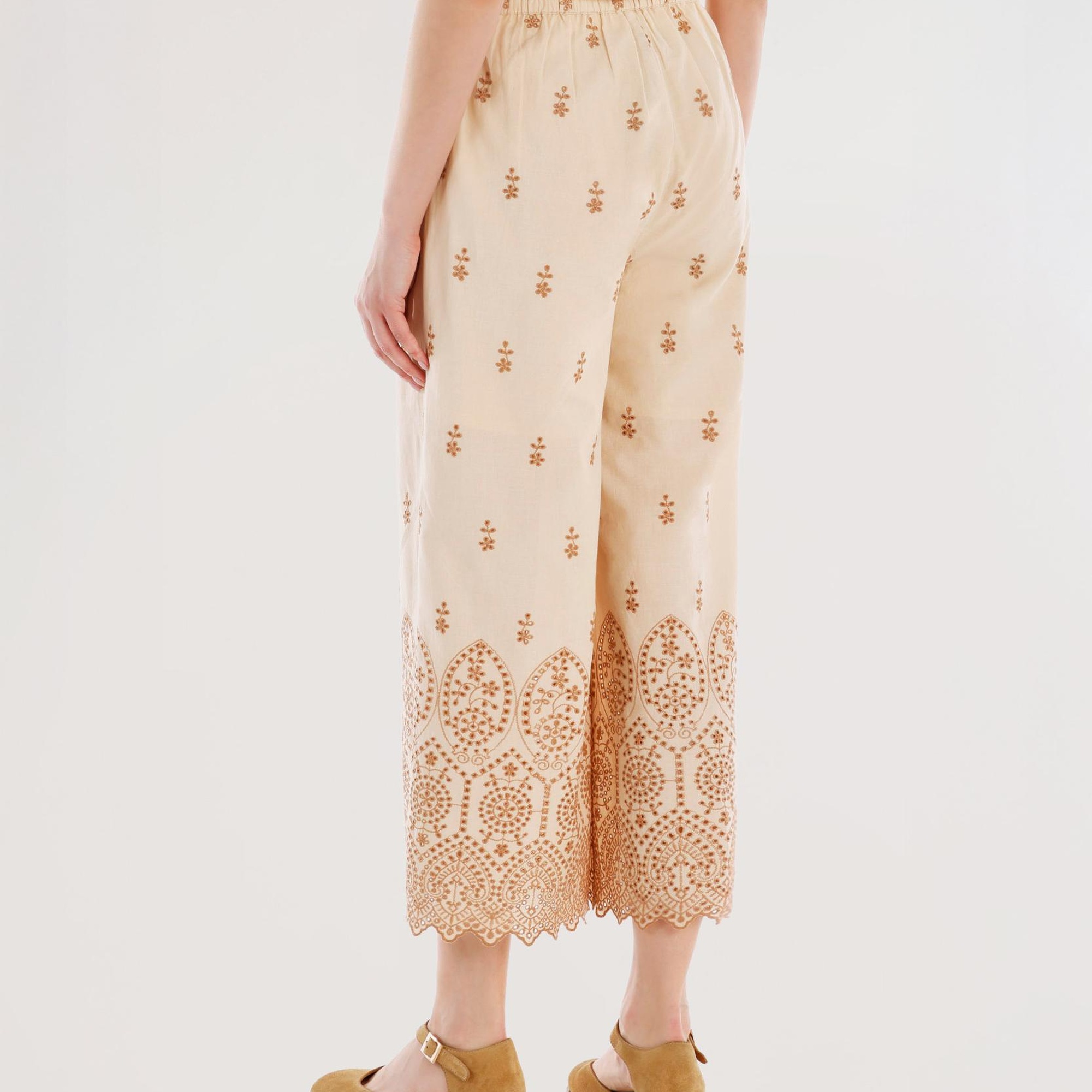 YARGICI Nakış Detaylı Pantolon