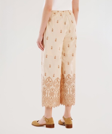  YARGICI Nakış Detaylı Pantolon