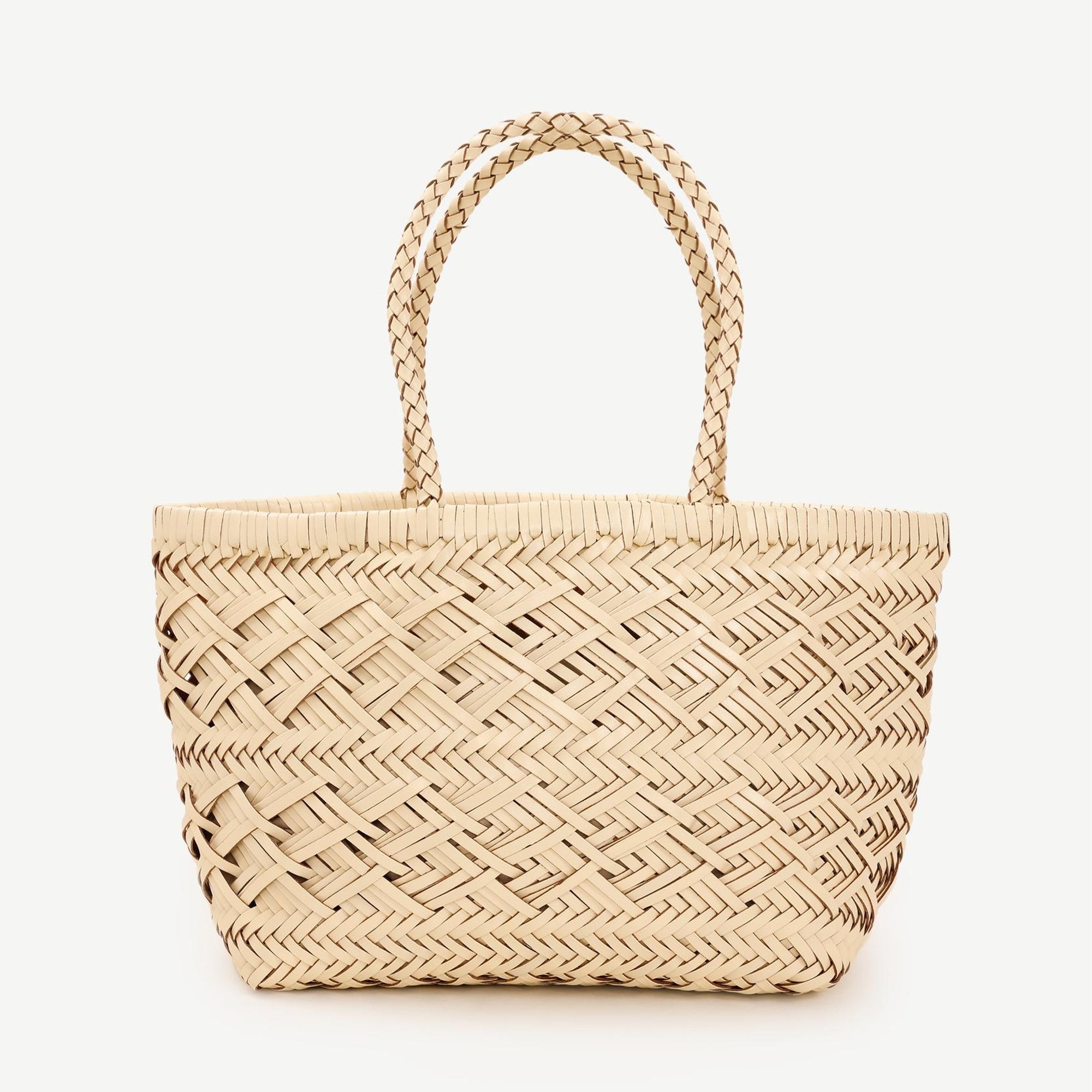 YARGICI Deri Örgü Detaylı Omuz Çantası