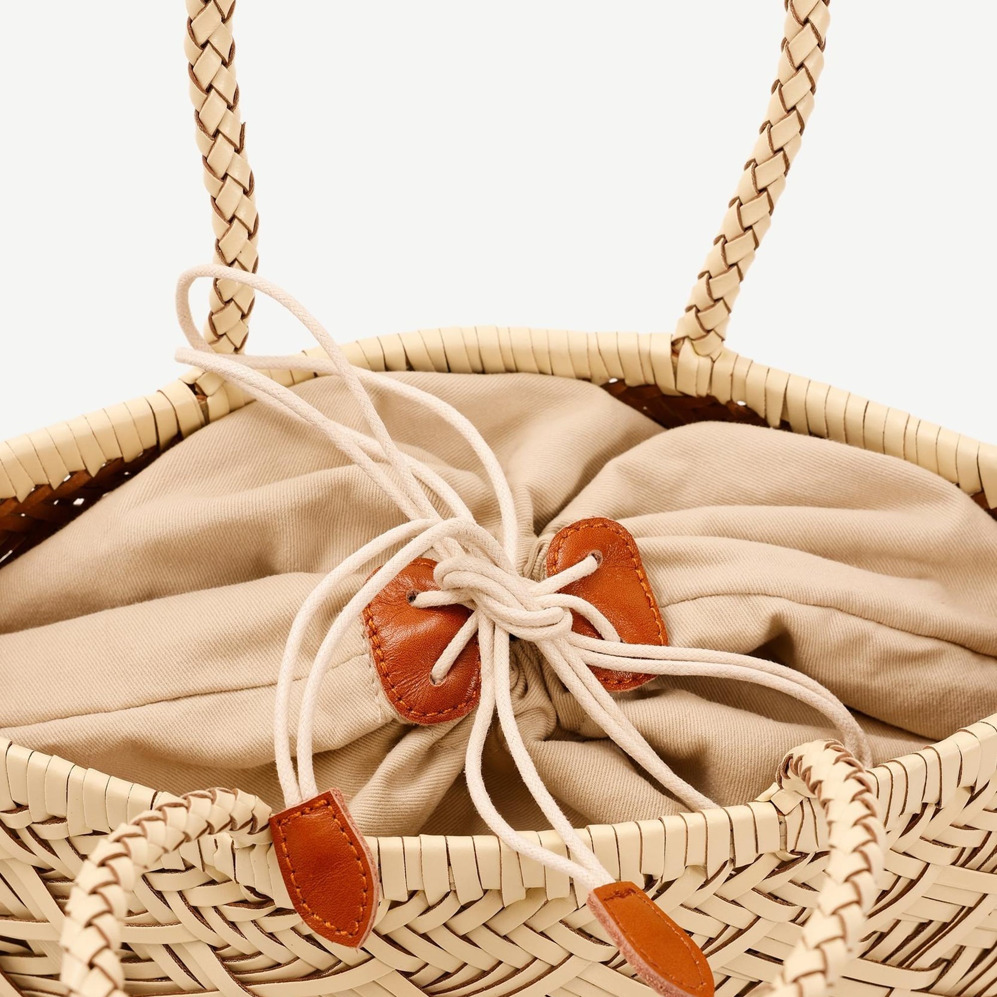 YARGICI Deri Örgü Detaylı Omuz Çantası