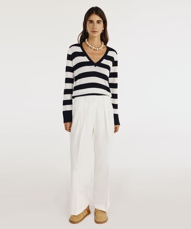  YARGICI Rahat Kalıp Önü Kancalı Pantolon