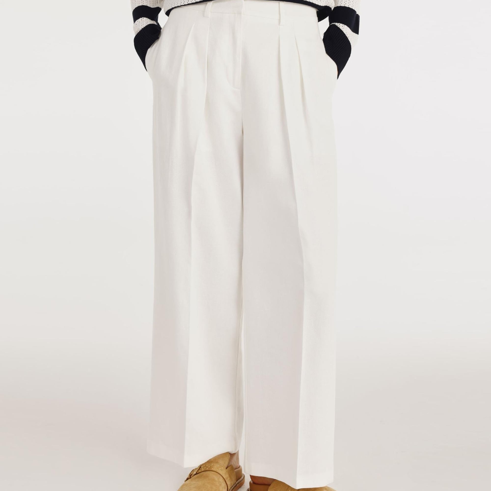 YARGICI Rahat Kalıp Önü Kancalı Pantolon