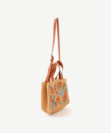  YARGICI Çiçek İşlemeli El Çantası